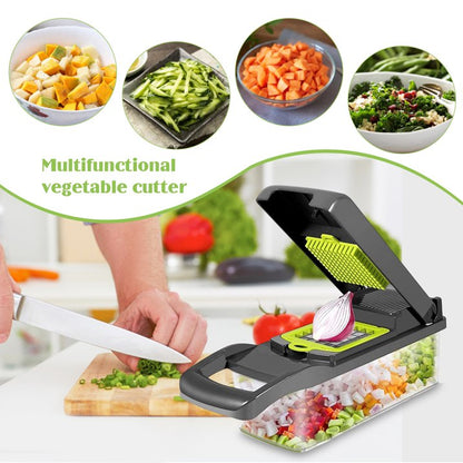 Picadora y Cortadora Multifuncional de Verduras