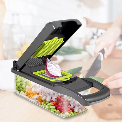 Picadora y Cortadora Multifuncional de Verduras